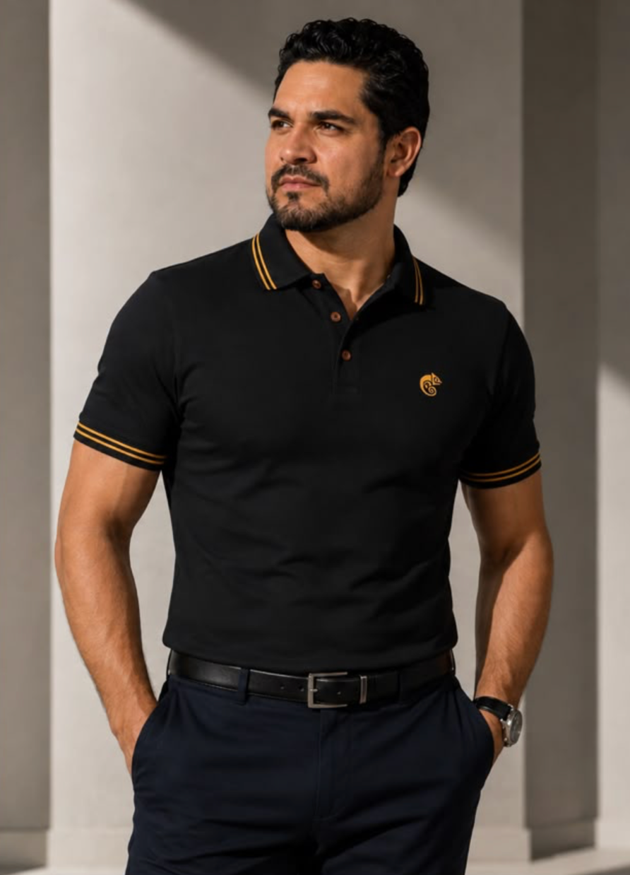 POLO NEGRA PEMIUM